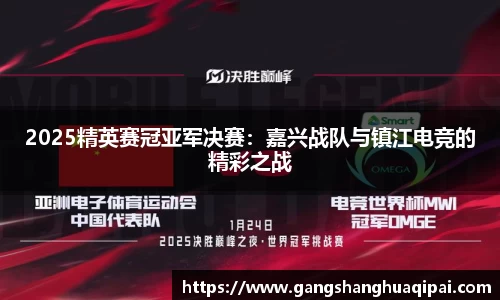 2025精英赛冠亚军决赛：嘉兴战队与镇江电竞的精彩之战